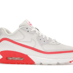 Nike Air Max 90 Undefeated White Solar Red - Image 2