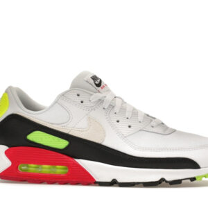 Nike Air Max 90 White Volt Rush Pink - Image 2