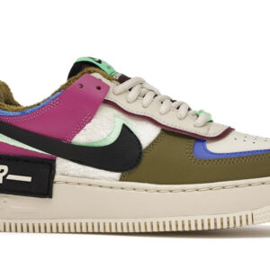 Nike Air Force 1 Low Shadow Cactus Flower Olive Flak (Women's) - Image 2