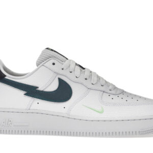 Nike Air Force 1 Low Split Swoosh White Aquamarine - Image 2