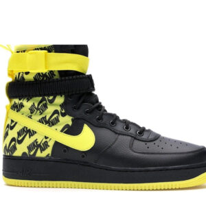 Nike SF Air Force 1 High Black Dynamic Yellow - Image 2