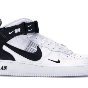 Nike Air Force 1 Mid Utility White Black - Image 2