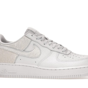 Nike Air Force 1 Low White Pony Hair Heel - Image 2