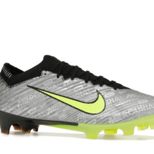 Nike Zoom Vapor 15 Elite XXV FG 25th Anniversary Pack Metallic Silver Volt - Image 3