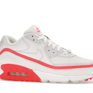Nike Air Max 90 Undefeated White Solar Red - Image 3