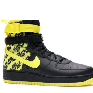 Nike SF Air Force 1 High Black Dynamic Yellow - Image 3