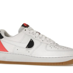 Nike Air Force 1 Low NBA White Crimson Gum - Image 3