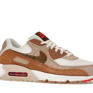 Nike Air Max 90 SE Pale Ivory Snakeskin Swoosh (Women's) - Image 3