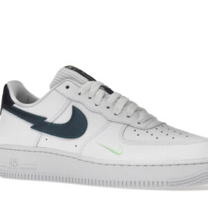Nike Air Force 1 Low Split Swoosh White Aquamarine - Image 4