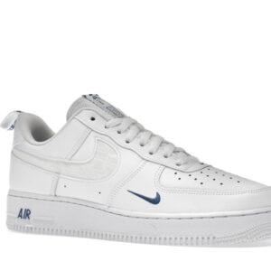 Nike Air Force 1 Low Reflective Swoosh White Blue - Image 4