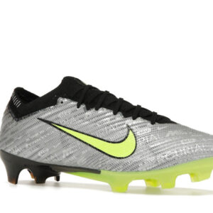 Nike Zoom Vapor 15 Elite XXV FG 25th Anniversary Pack Metallic Silver Volt - Image 4