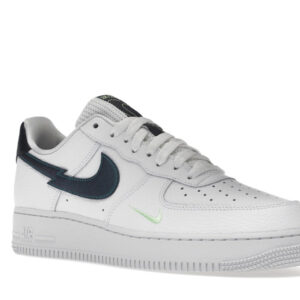 Nike Air Force 1 Low Split Swoosh White Aquamarine - Image 5