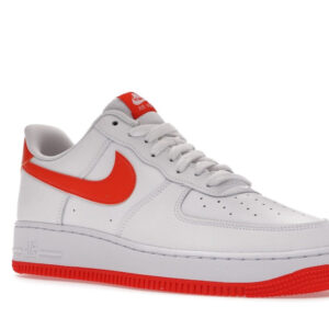 Nike Air Force 1 Low White Orange (2021) - Image 5