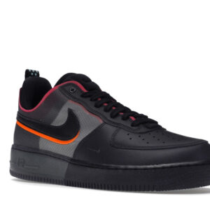 Nike Air Force 1 React Black Black Team Orange Pink Prime - Image 5