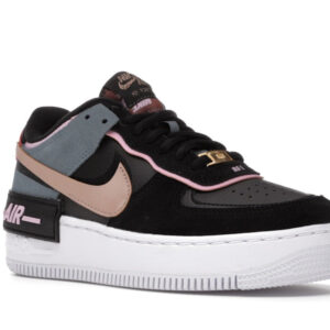 Nike Air Force 1 Low Shadow Black Light Arctic Pink Claystone Red (Women's) - Image 5