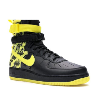 Nike SF Air Force 1 High Black Dynamic Yellow - Image 5