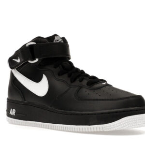 Nike Air Force 1 Mid '07 Black White Sole - Image 5