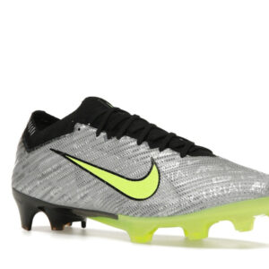Nike Zoom Vapor 15 Elite XXV FG 25th Anniversary Pack Metallic Silver Volt - Image 5