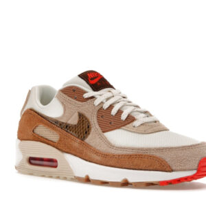 Nike Air Max 90 SE Pale Ivory Snakeskin Swoosh (Women's) - Image 5