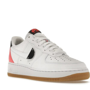 Nike Air Force 1 Low NBA White Crimson Gum - Image 6