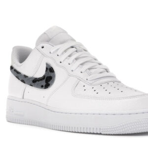 Nike Air Force 1 Low Pony Hair Snakeskin Midnight Turquoise - Image 6