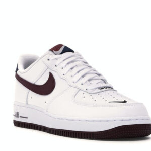Nike Air Force 1 Low Obsidian/White-University Red - Image 6
