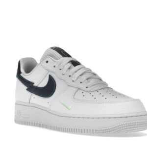 Nike Air Force 1 Low Split Swoosh White Aquamarine - Image 6