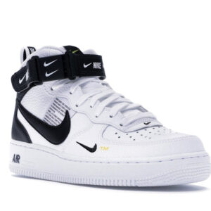 Nike Air Force 1 Mid Utility White Black - Image 6