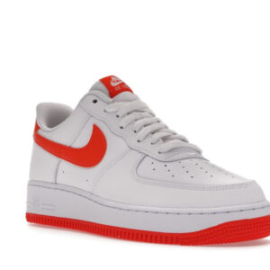Nike Air Force 1 Low White Orange (2021) - Image 6