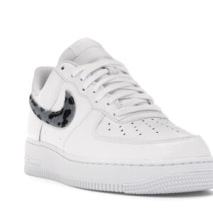 Nike Air Force 1 Low Pony Hair Snakeskin Midnight Turquoise - Image 7