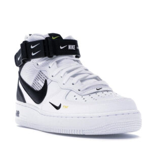 Nike Air Force 1 Mid Utility White Black - Image 7