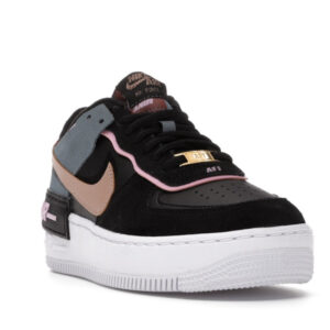 Nike Air Force 1 Low Shadow Black Light Arctic Pink Claystone Red (Women's) - Image 7
