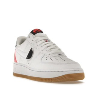 Nike Air Force 1 Low NBA White Crimson Gum - Image 7