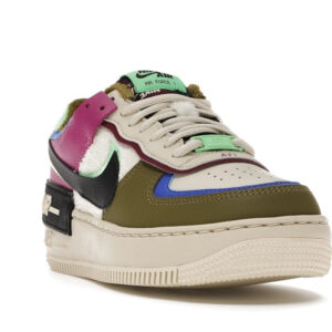 Nike Air Force 1 Low Shadow Cactus Flower Olive Flak (Women's) - Image 7