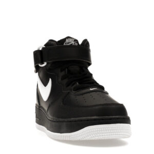Nike Air Force 1 Mid '07 Black White Sole - Image 8