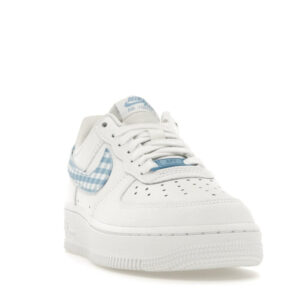 Nike Air Force 1 Low '07 Essential White University Blue Gingham - Image 8