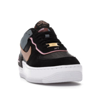 Nike Air Force 1 Low Shadow Black Light Arctic Pink Claystone Red (Women's) - Image 8