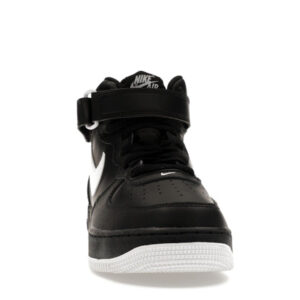 Nike Air Force 1 Mid '07 Black White Sole - Image 9