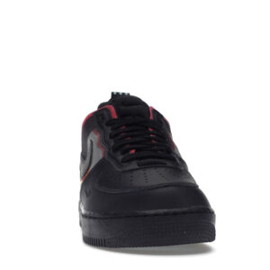Nike Air Force 1 React Black Black Team Orange Pink Prime - Image 9