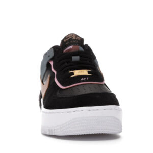 Nike Air Force 1 Low Shadow Black Light Arctic Pink Claystone Red (Women's) - Image 9