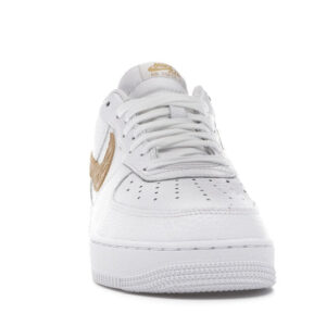 Nike Air Force 1 Low Pony Hair Snakeskin Club Gold - Image 9