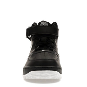 Nike Air Force 1 Mid '07 Black White Sole - Image 10