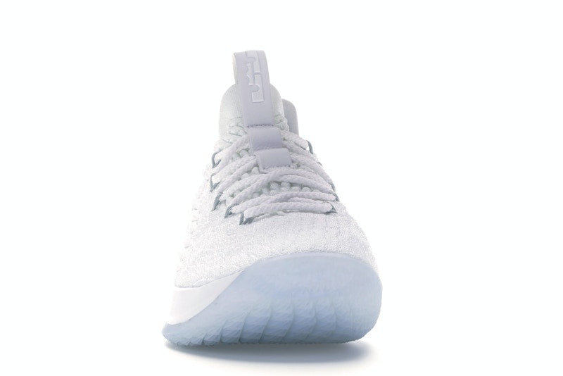 Nike LeBron 15 Low White Metallic Silver - Image 10