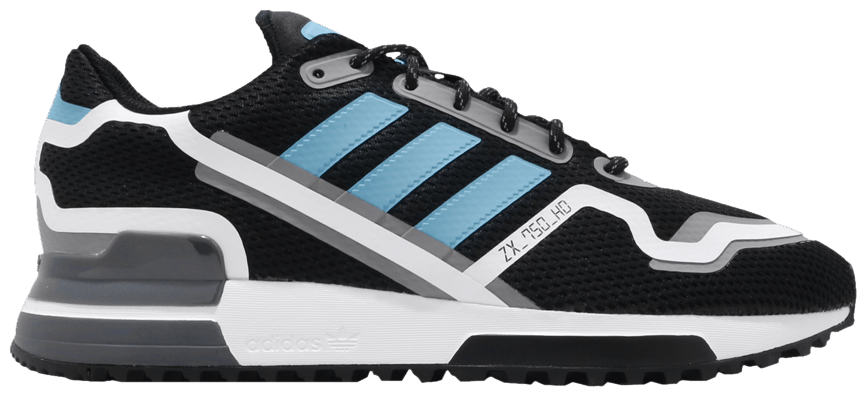 adidas ZX 750 HD Core Black Bright Cyan